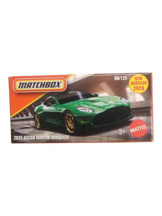 Matchbox Mainline 2025 Aston Martin Vanquish Die-Cast Model Car 1:64 Scale