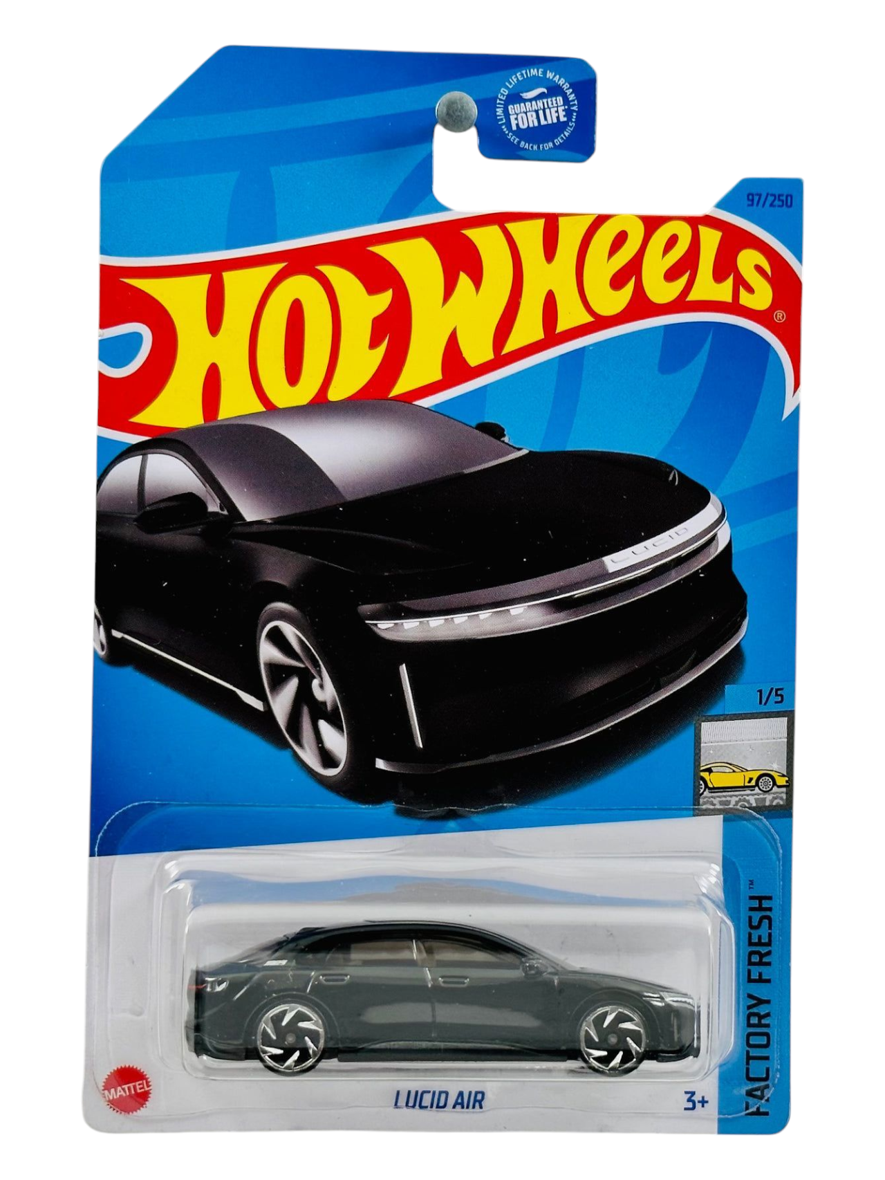 HotWheels Lucid Air Imported Mainline 1:64 Scale