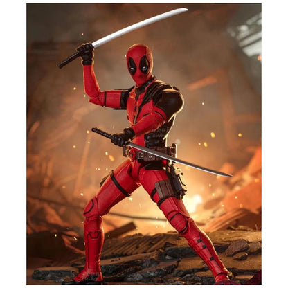 ZD Toys Marvel Studios Deadpool Wolverine 1:10 Scale Action Figures (code - 1933-01) 7'inch
