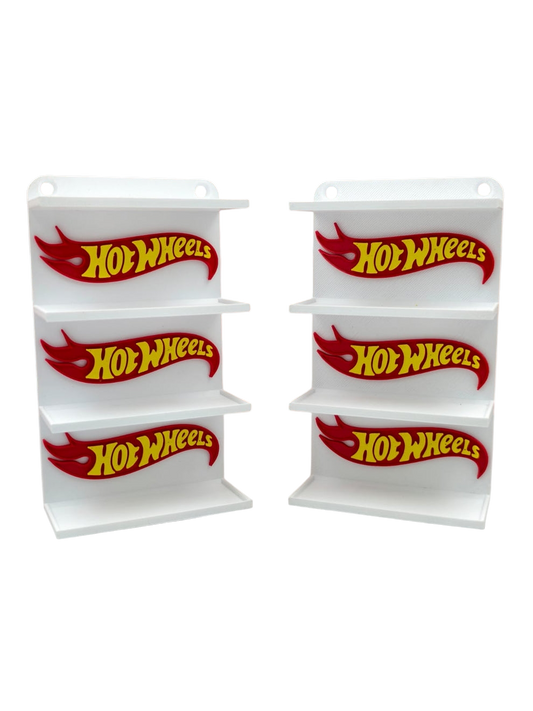 Hotwheels 4 rack logo remix car storage case