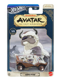 HotWheels Silver Series Avatar The Last Airbender "Aero PoD" Imported Card Art 1:64 Scale