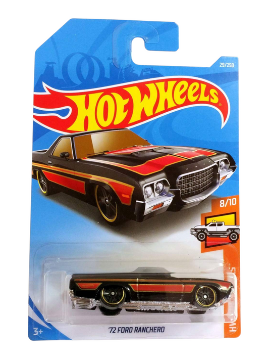 Hotwheels 72 Ford Ranchero Imported Mainline 1:64 Scale