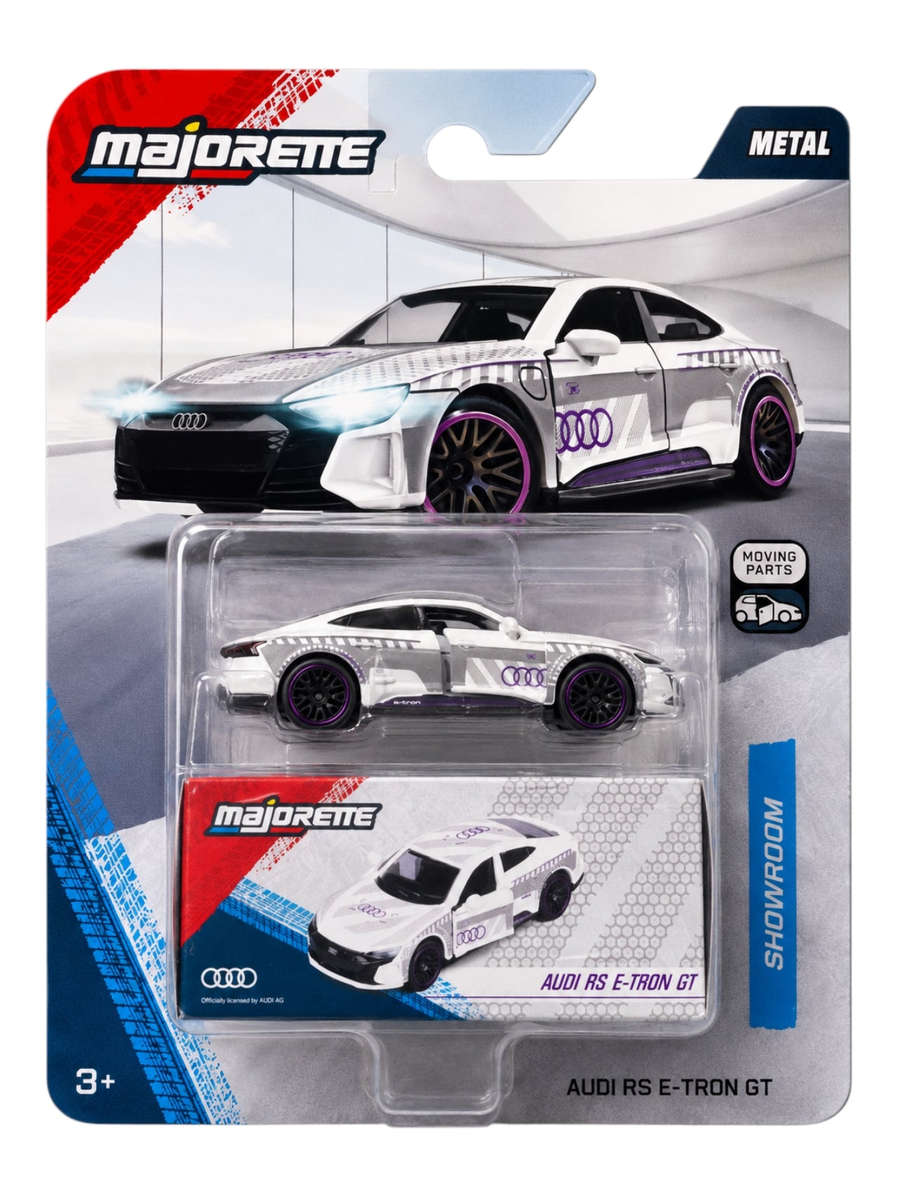 Majorette Premium "Audi RS E-Tron GT" Metal Die-cast Car 1:64 Scale