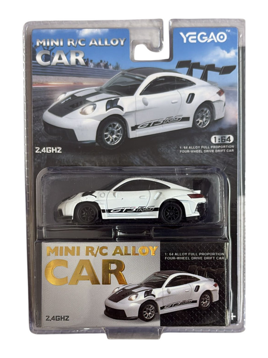 Yegao Mini RC Car 2.4GHZ Imported 1:64 Scale Alloy Full Proportion Four-wheel Drive Drift Remote Control Car