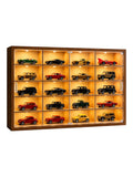 20 Compartment Die-Cast Car Display Cabinet with LED Lighting | Acrylic Cover & Without Acrylic Cover Variants | Wooden Storage case