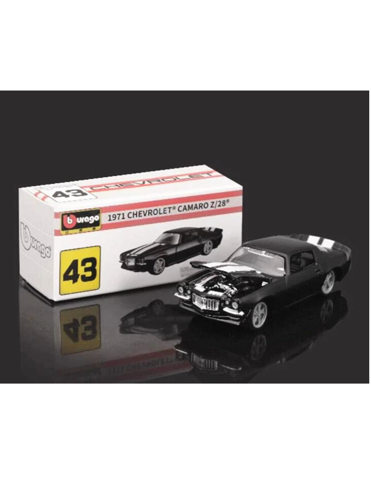 Bburago Vintage Cars Edition 1971 Chevrolet Camaro Z/28