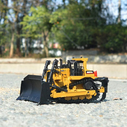 HUI NA Diecast Engineering Bulldozer Vehicle Model Imported 1:50 Scale