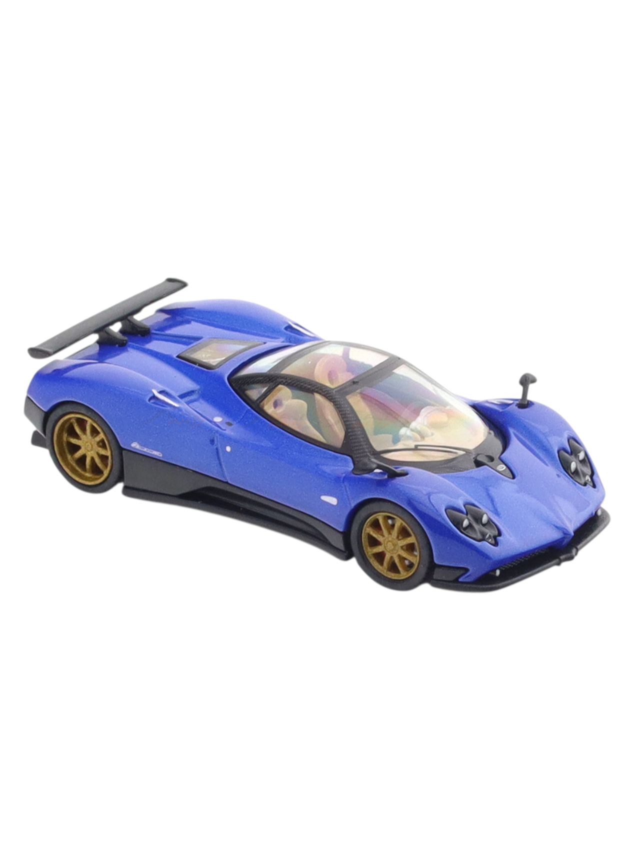 Postercars Pagani Zonda F Hypercar 1:64 Scale- Premium Diecast Collector Model No 01.