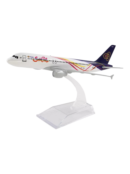 Aircraft Model Airbus A320 Thai Smile 16 CM (Code-119)