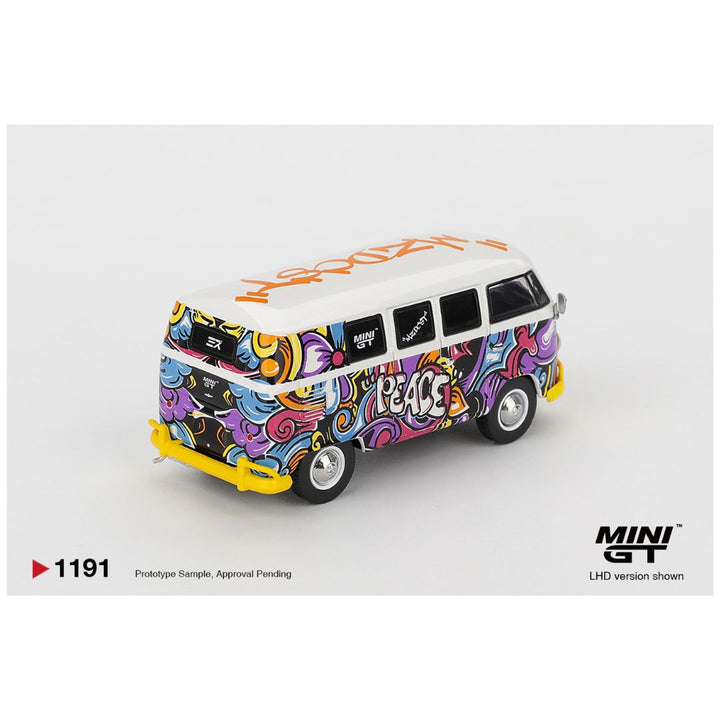 Mini GT #1191: Volkswagen T1 Microbus Mizu Design 1:64 Scale
