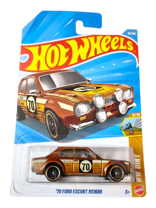 HotWheels 70 Ford Escort RS1600 Imported Mainline 1:64 Scale