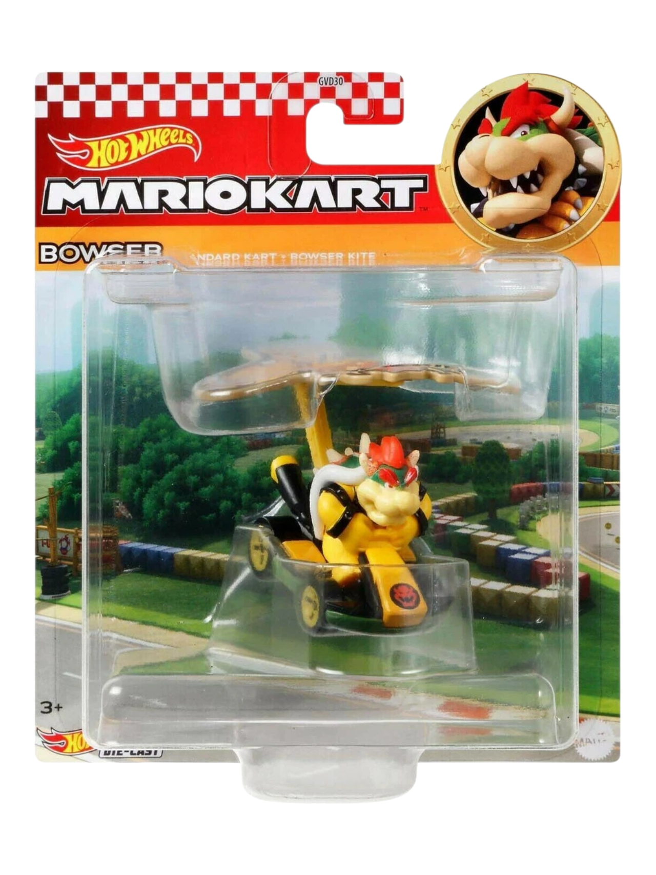 HotWheels Mariokart series Bowser Standard kart Imported 1:64 Scale