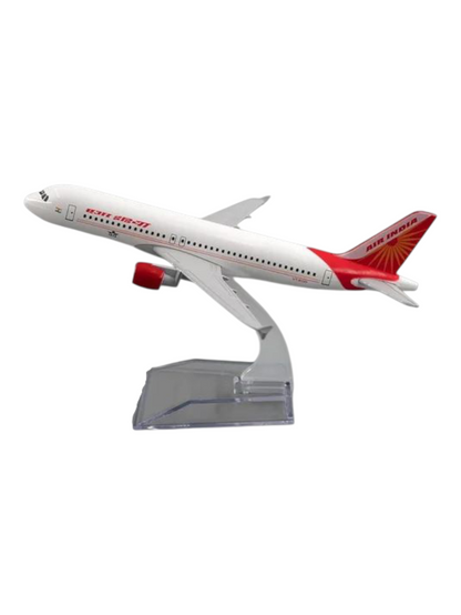 Aircraft Model Airbus A320 Air India 16 CM (Code-122)