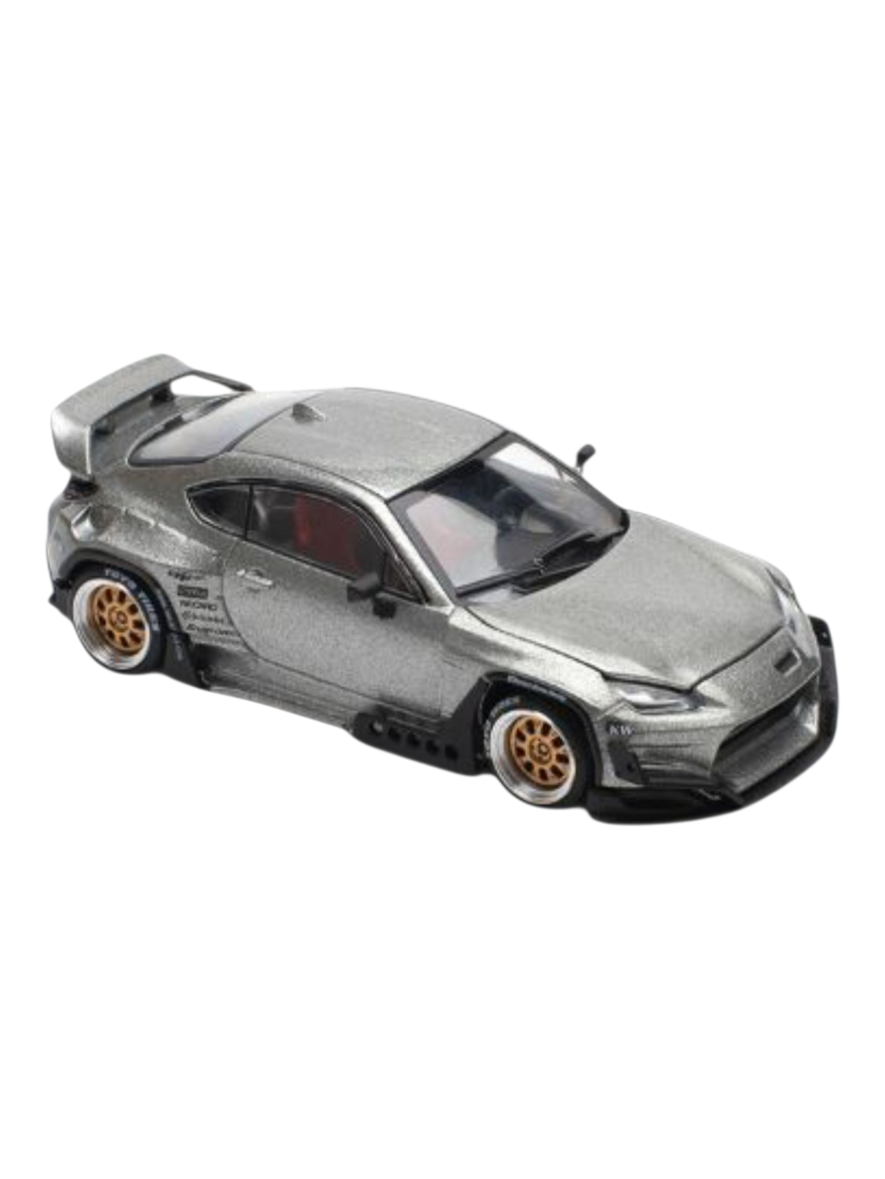 Pop Race Pandem Silver New Tooling GR86 PR64-235 1:64 Scale