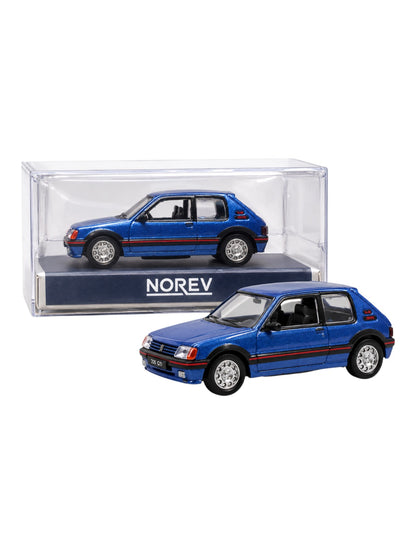 NOREV "Peugeot 205 GTI 1990 Miami Blue 471729 1:87 Scale