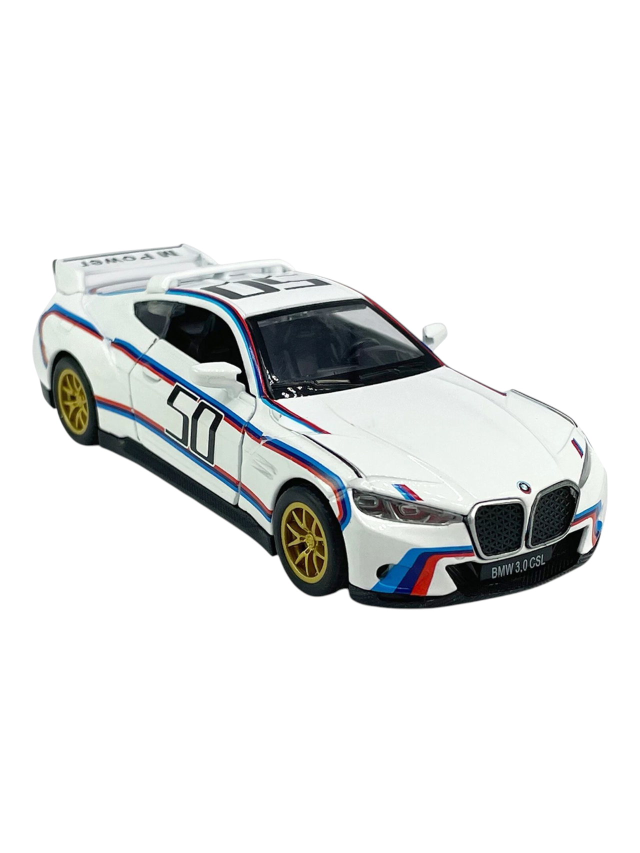 CCA BMW 3.0 CSL 1:42 Scale Diecast (With Acrylic Case)