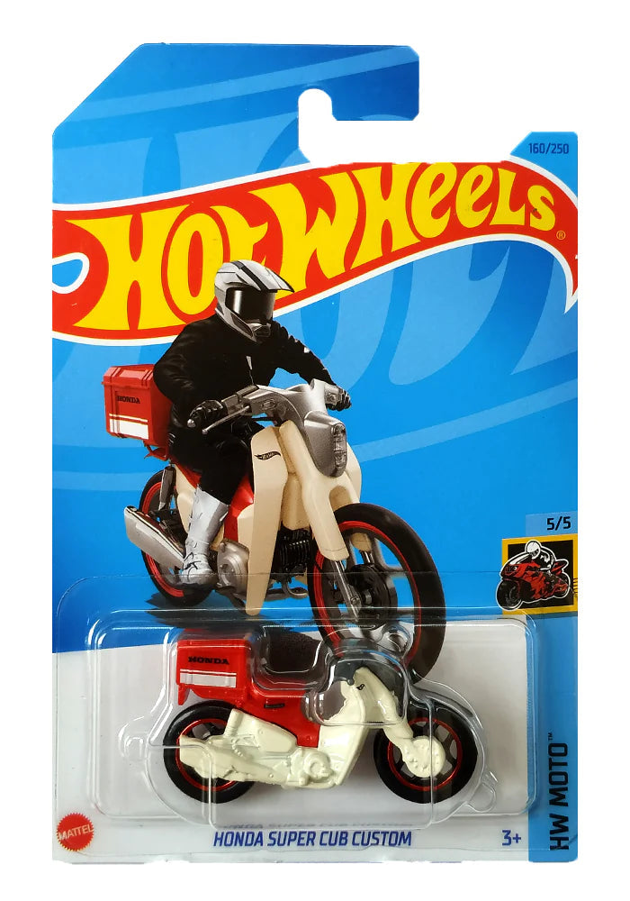 HotWheels Honda Super Cub Custom Imported Mainline 1:64 Scale