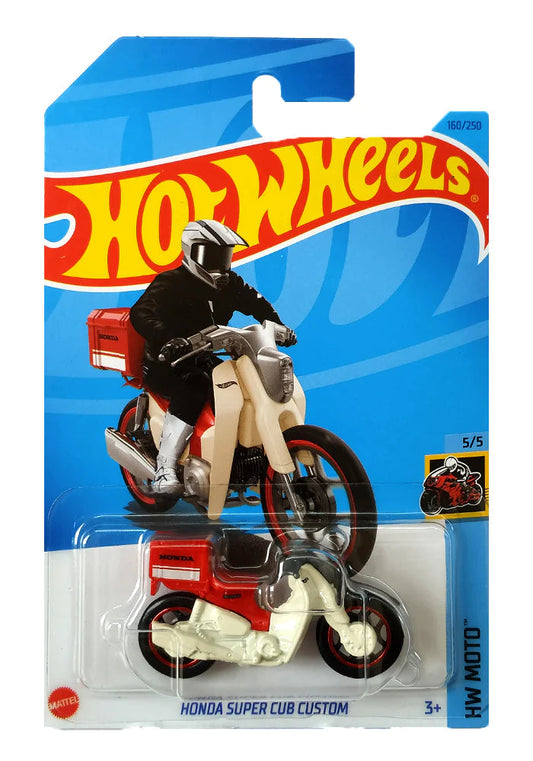 HotWheels Honda Super Cub Custom Imported Mainline 1:64 Scale