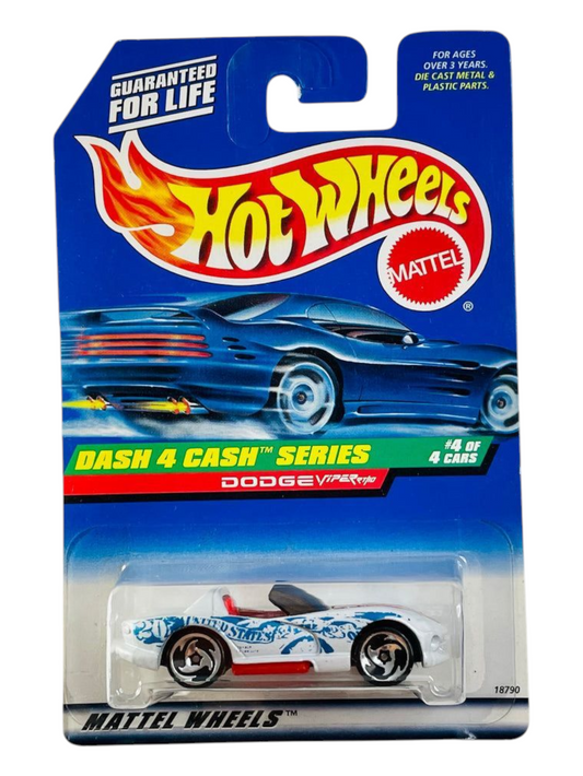 HotWheels Dash 4 Dash Series Dodge Viper RT/10 Imported Mainline 1:64 Scale