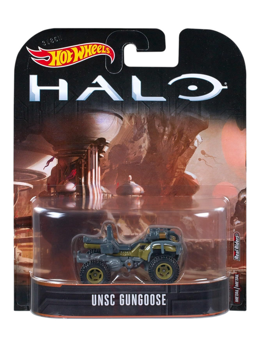 HotWheels Halo UNSC Gungoose Imported premium 1:64 Scale (Card not Mint)