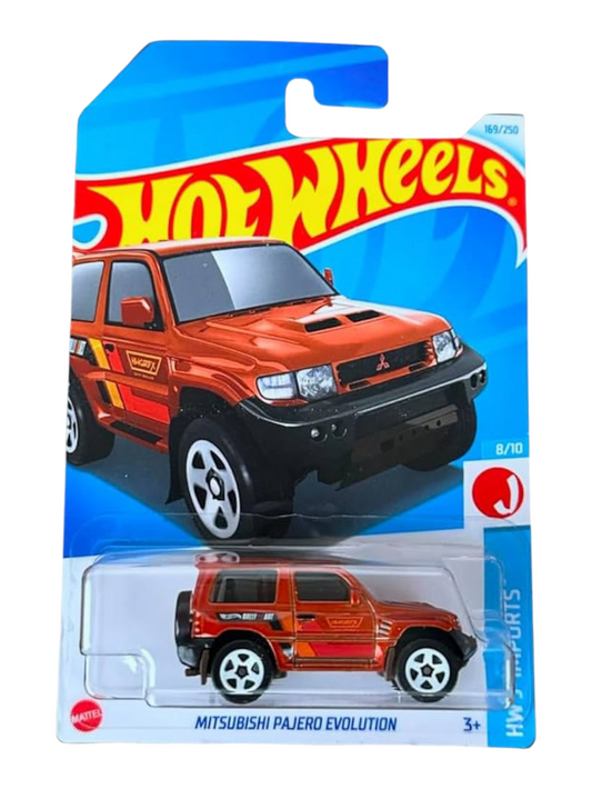 Hotwheels Mitsubishi Pajero Evolution Imported Mainline 1:64 Scale HTC45-N7C5
