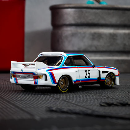 HotWheels ELITE 64 1975 BMW 3.0 csl race Imported premium rlc 1:64 Scale (with protector) jcp42