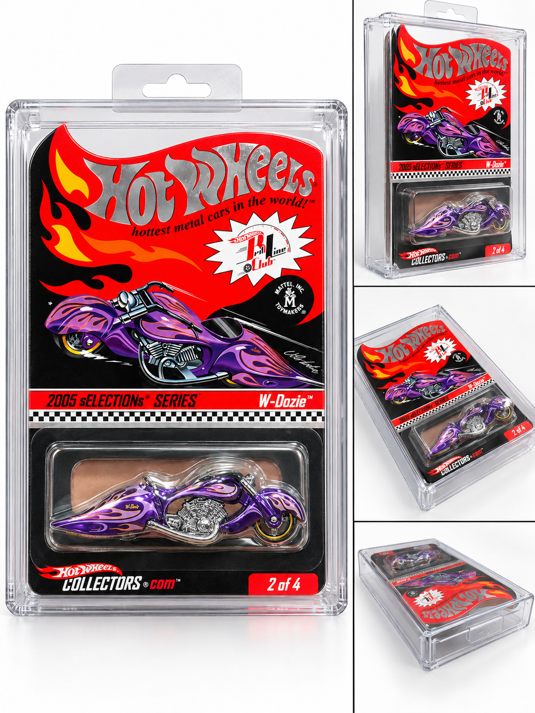 Hotwheels 'W-Oozie 2005 sElECTION Series imported premium RLC 1:64 scale with protector 01088/12,601