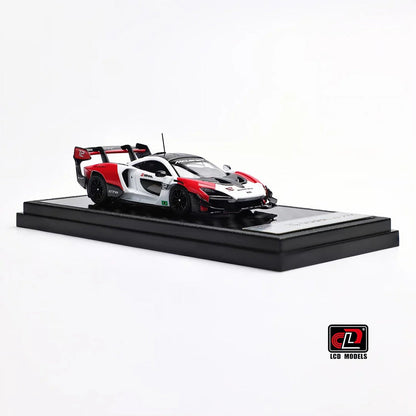 LCD Models Mclaren Senna GTR Imported 1:64 Scale die-cast Model (code-LCD64024-RW-Red/White)