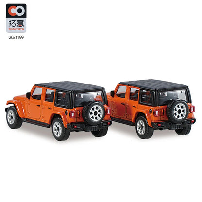XCarToys Die Cast 1:64 (P00087) – Jeep Wrangler No 199 Imported 1:64 Scale