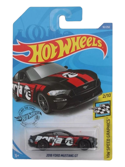 Hotwheels 2018 ford mustang gt imported mainline 1:64 Scale
