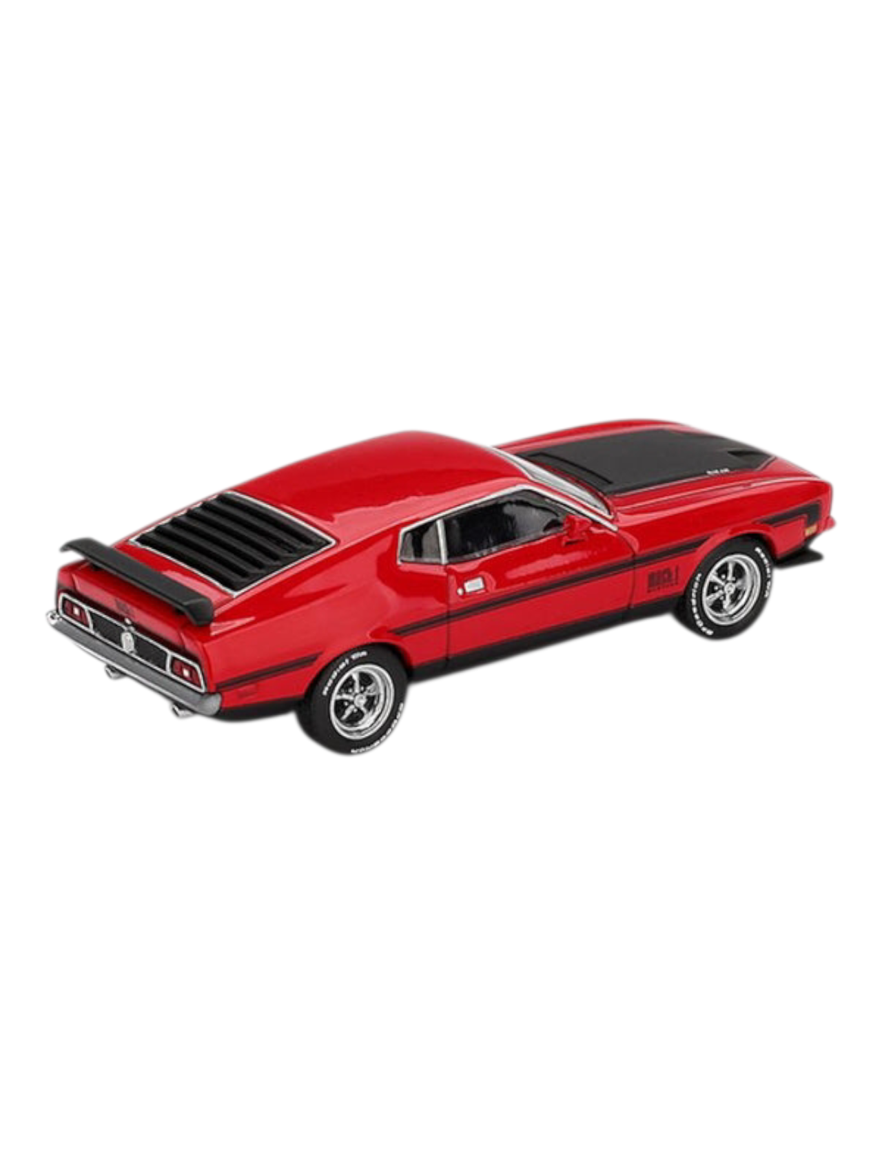 Mini GT 1122: Ford Mustang Mach1 1971 Race Red 1:64 Scale