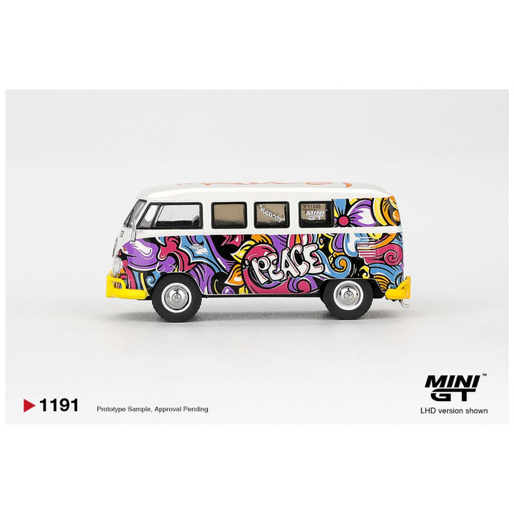 Mini GT #1191: Volkswagen T1 Microbus Mizu Design 1:64 Scale