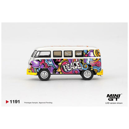 Mini GT #1191: Volkswagen T1 Microbus Mizu Design 1:64 Scale