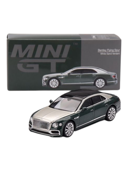 Mini GT Bentley Flying Spur (White Sand Verdant) 1:64 Scale