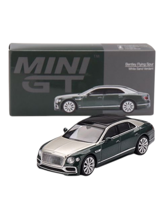 Mini GT Bentley Flying Spur (White Sand Verdant) 1:64 Scale