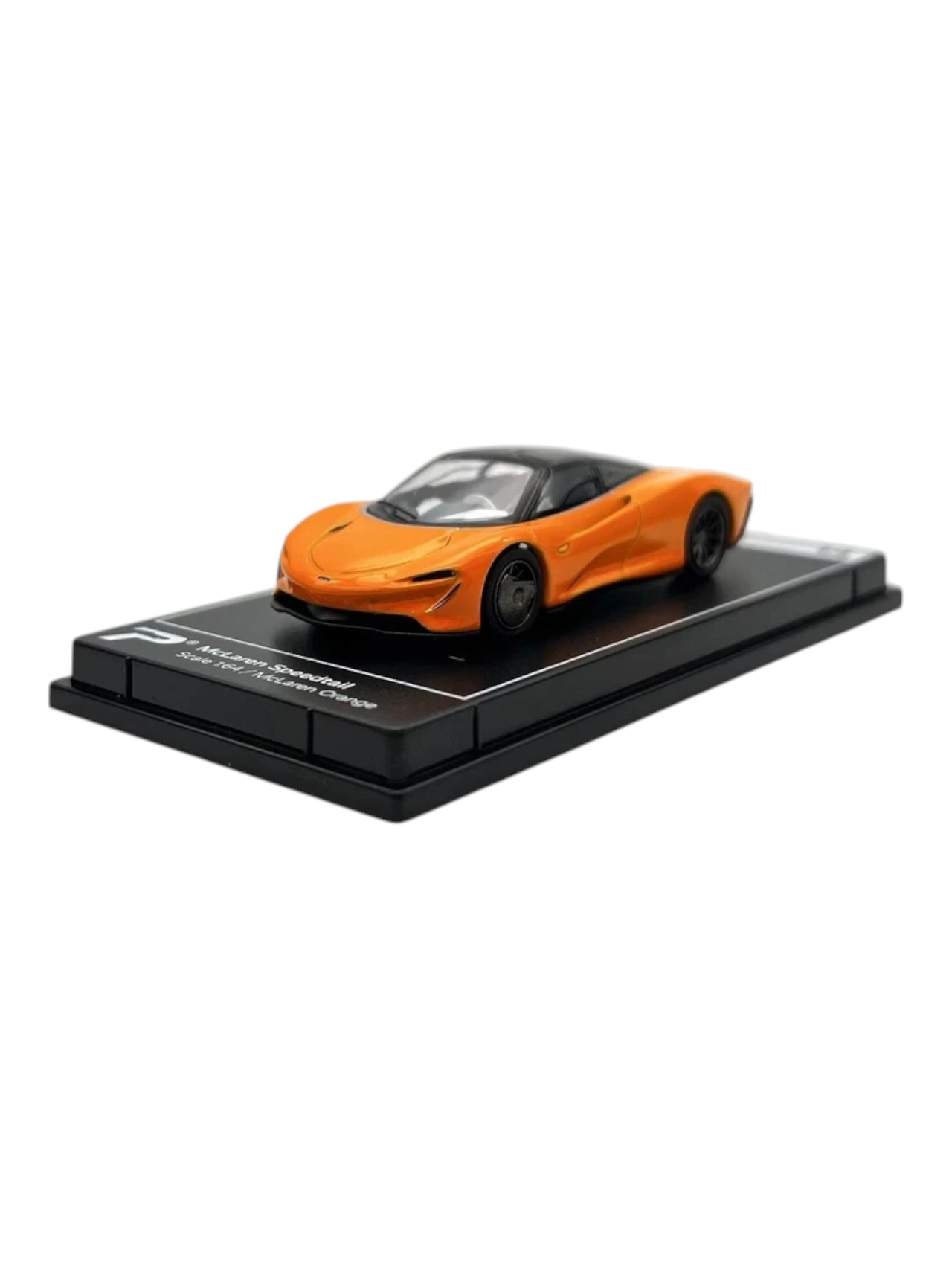 Postercars Hypercar League Collection Mclaren Speedtail 1:64 Scale / Mclaren Orange ( No 14 )