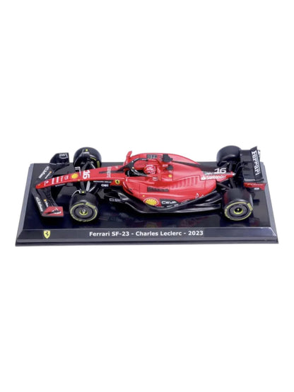 Bburago Formula Ferrari F1 SF-23 #16 Charles Leclerc 1:24 Scale Diecast Model