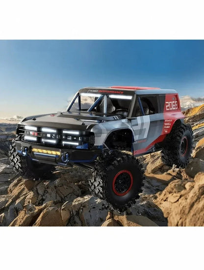 MJX H8p Ford Motor Company Bronco R Licensed 4WD RC Rock Crawler – Brushless Motor, 80A ESC, High-Speed Off-Road Remote Control Vehicle Imported 1:8 Scale