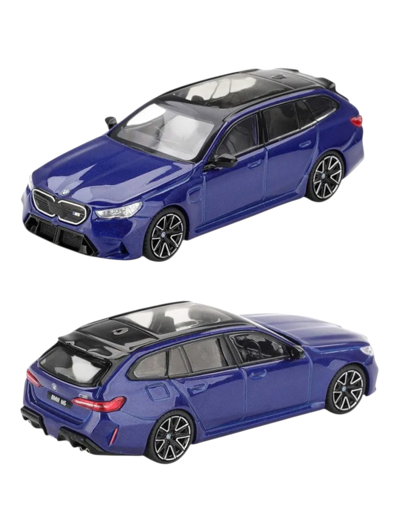 Mini GT BMW M5 Touring Marina Bay Blue Metallic- 1080 1:64 Scale