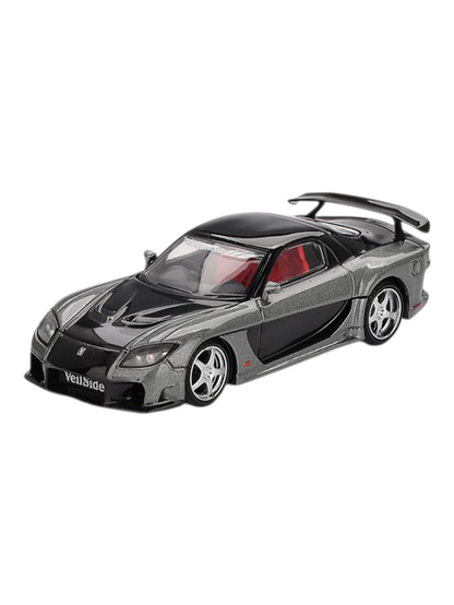 Mini GT Mazda RX-7 Veilside Fortune7 (Grey) Code-1057 1:65 Scale