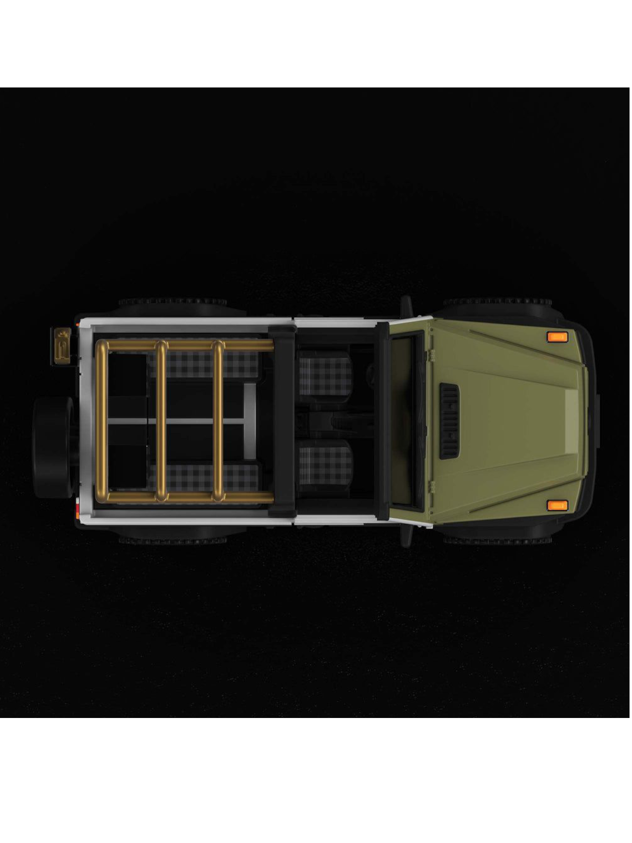 HotWheels x Mercedes-Benz Project G-Class Past II Future Designed by Nigo RLC 1:64 Scale (With Acrylic Case)