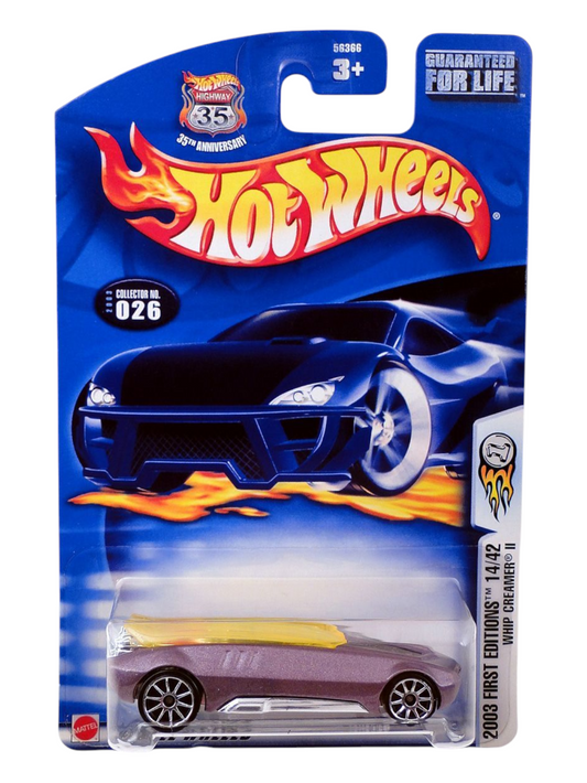 HotWheels 2003 First Editions Whip Creamer Collector No-026 Imported Mainline 1:64 Scale