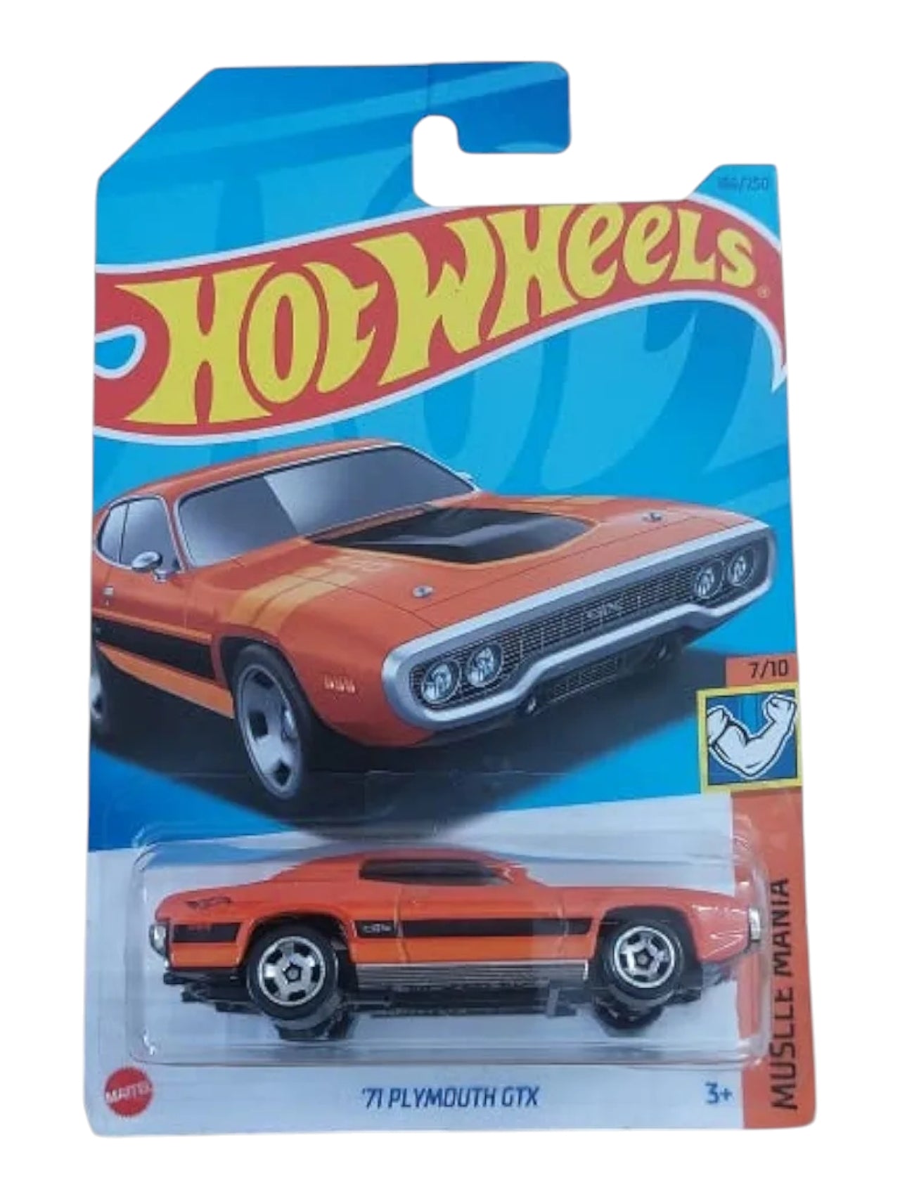 Hot Wheels '71 Plymouth GTX imported mainline 1:64 Scale