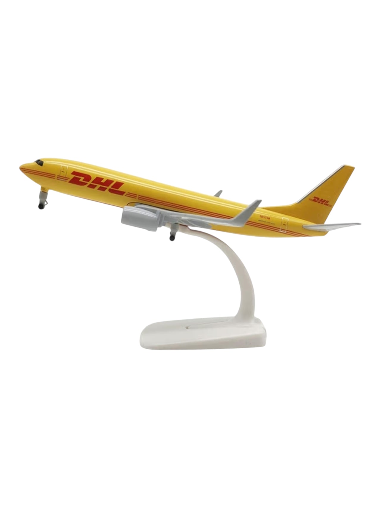 DHL Cargo Aircraft 1/400 Simulation Diecast Boeing 737 800 Diecast & Toy vehicles
