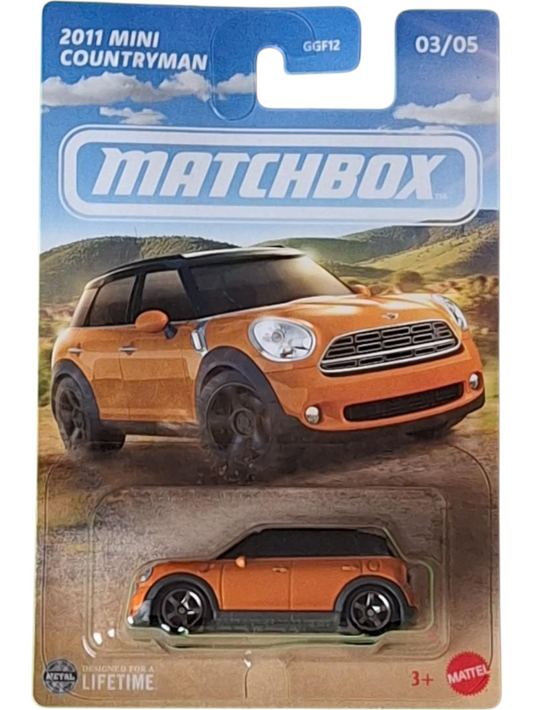 Matchbox 2011 Mini Countryman Imported Mainline 1:64 Scale JCH28-LA10