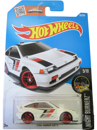 HotWheels 1985 Honda CR-X Imported mainline 1:64 Scale DHX24-D7B3