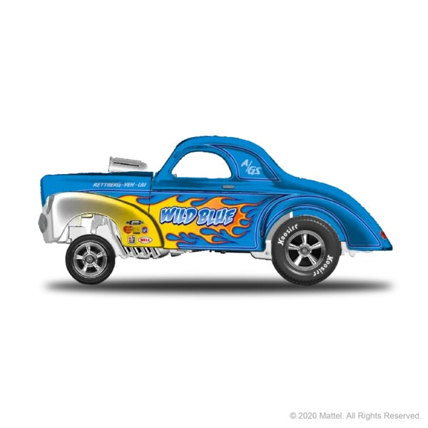 HotWheels RLC 41 Willys Gasser Imported 1:64 Scale (With Protector)
