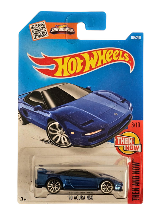 HotWheels 90 Acura NSX Imported Mainline 1:64 Scale