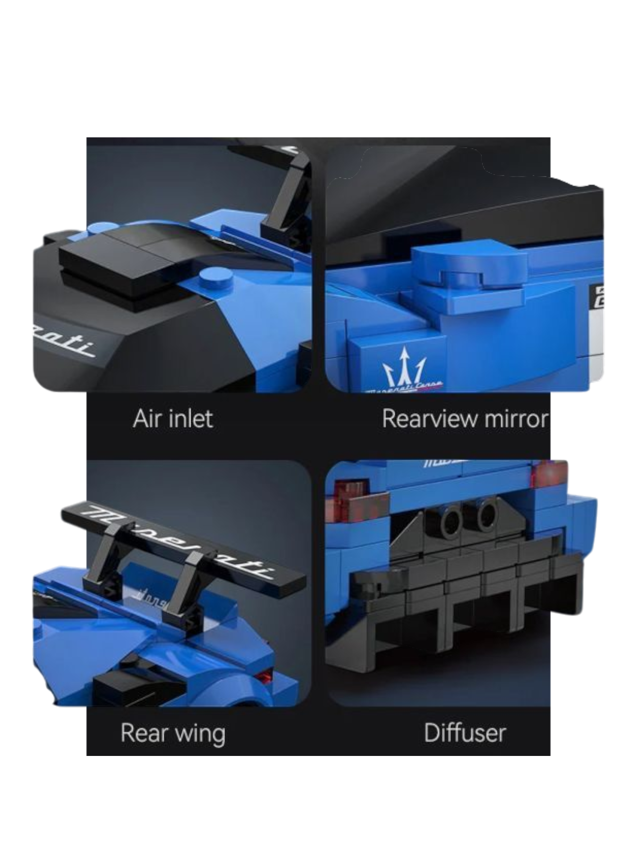 CaDA Maserati GT2 1:24 240PCS