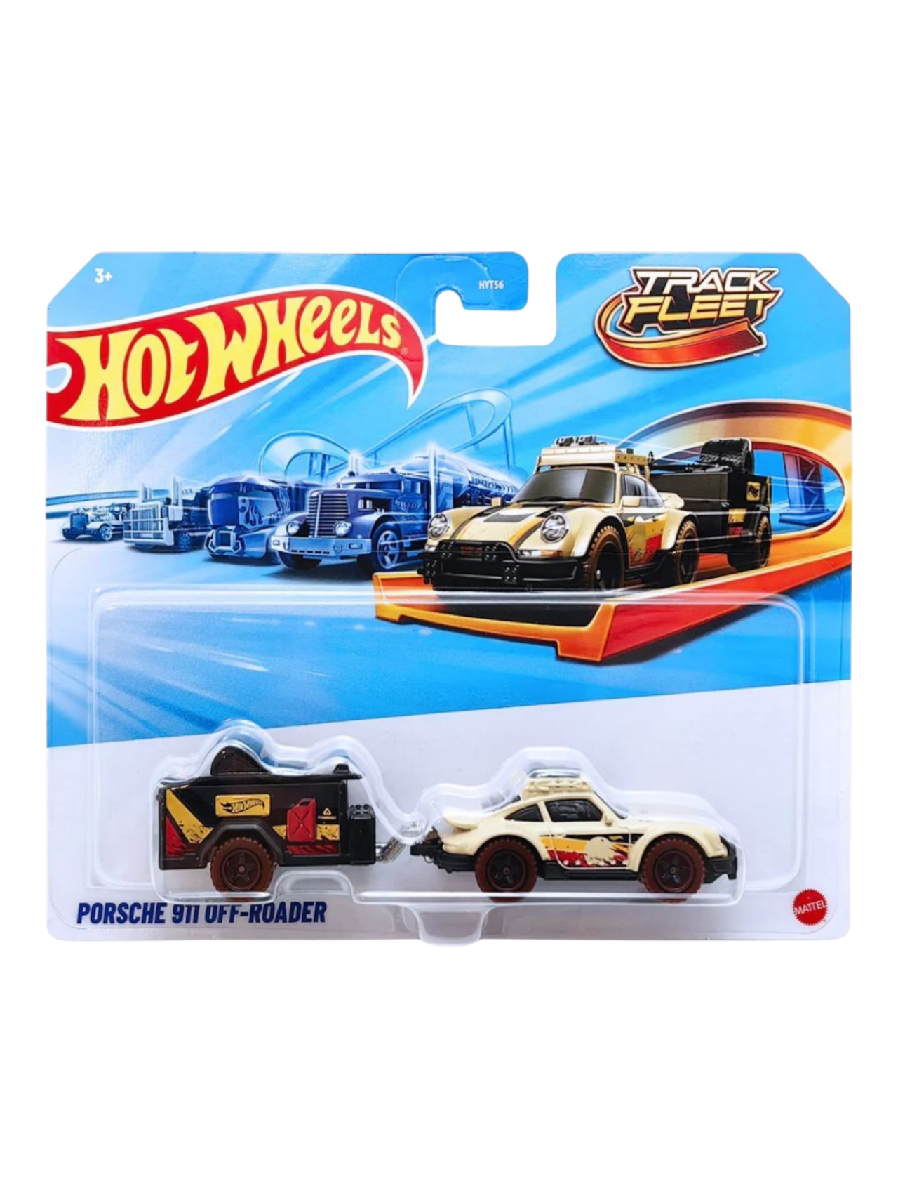 HotWheels Track Fleet Porsche 911 Off-Roader 1:64 Scale